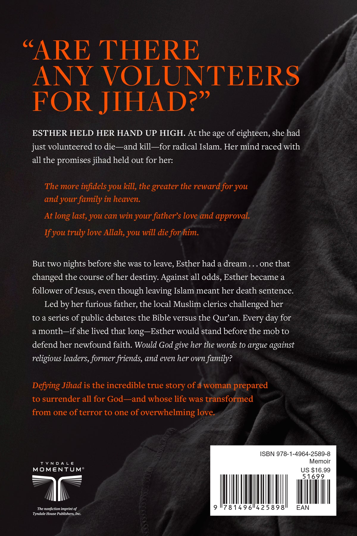Defying Jihad by Tyndale, product view 2