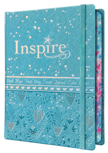 Inspire Bible for Girls NLT - Pink or Blue by Tyndale, product view 8