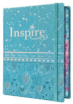 Inspire Bible for Girls NLT - Pink or Blue