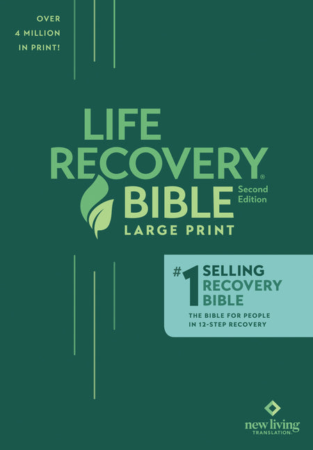NLT Life Recovery Bible, Second Edition | Large Print | Case of 8 by Tyndale