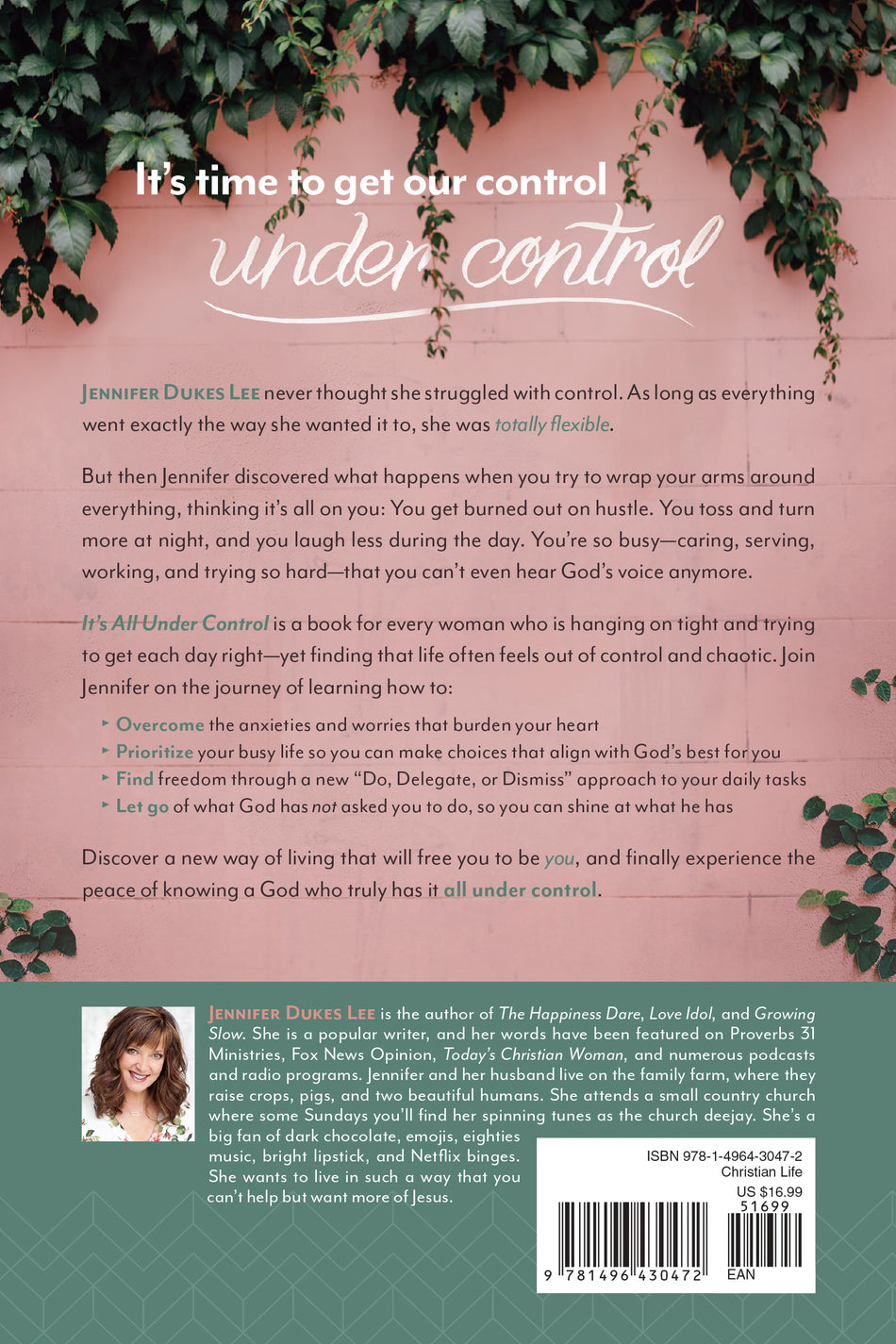 It's All Under Control by Tyndale, product view 2