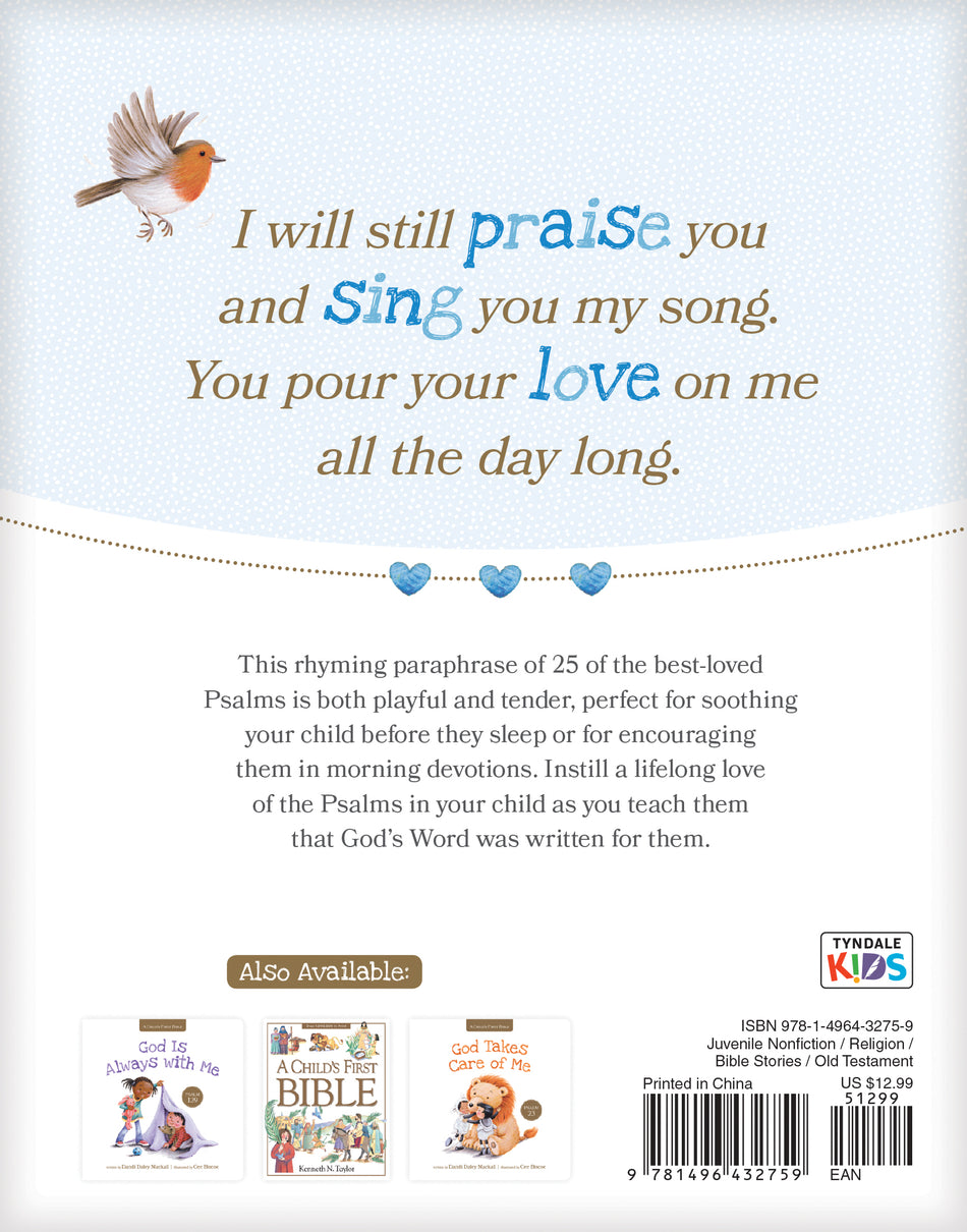 Psalms for Little Hearts by Tyndale, product view 2