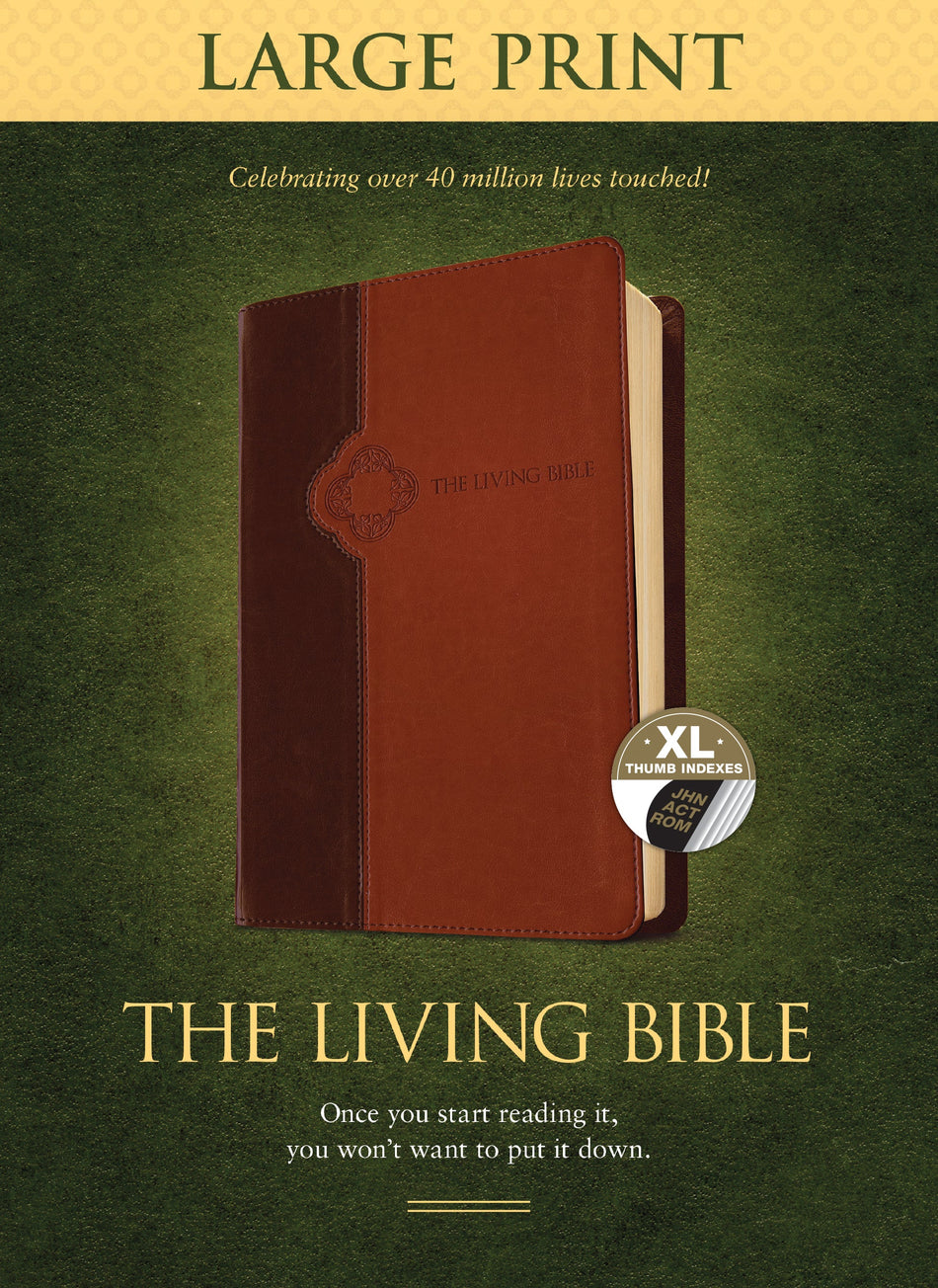 The Living Bible Large Print Edition by Tyndale