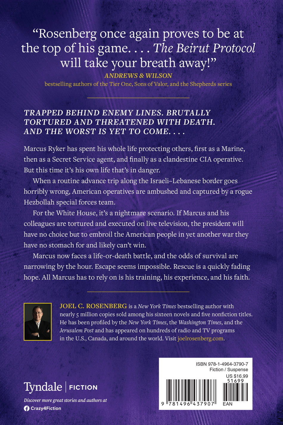 The Beirut Protocol (A Marcus Ryker Thriller) by Tyndale, product view 2