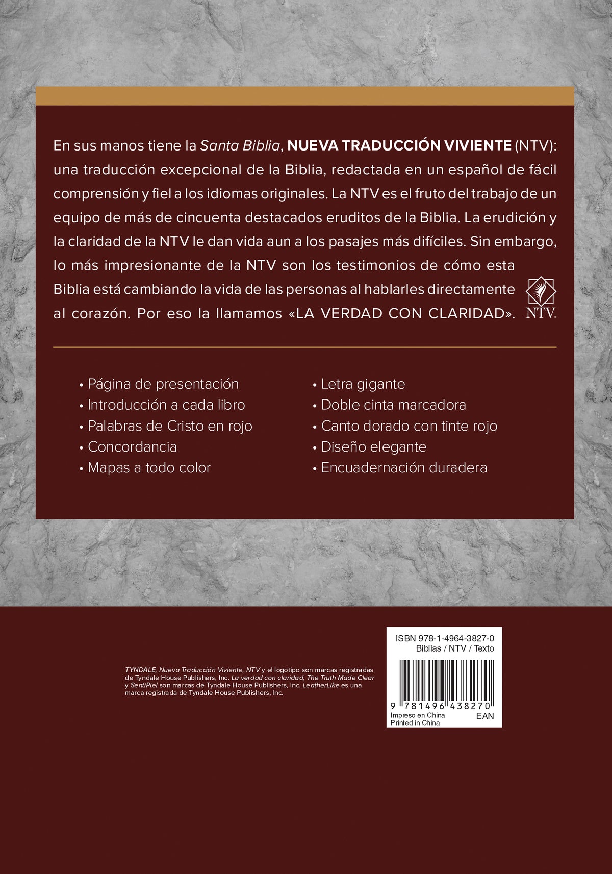 Santa Biblia NTV, Edición clásica, letra gigante by Tyndale, product view 6