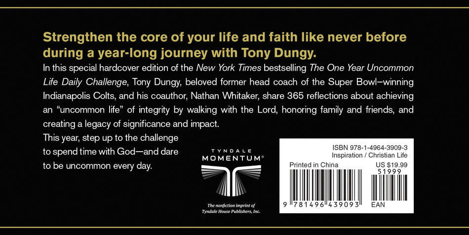 The One Year Uncommon Life Daily Challenge by Tyndale, product view 2