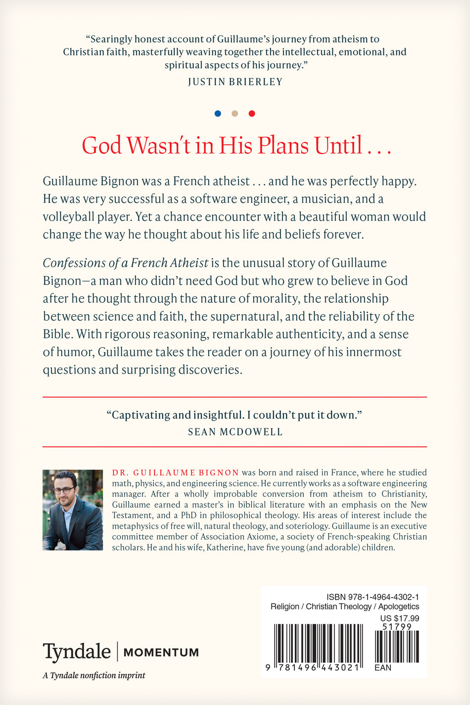 Confessions of a French Atheist by Tyndale, product view 2