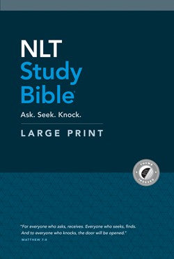 NLT Study Bible Large Print