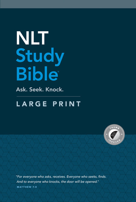 NLT Study Bible Large Print by Tyndale