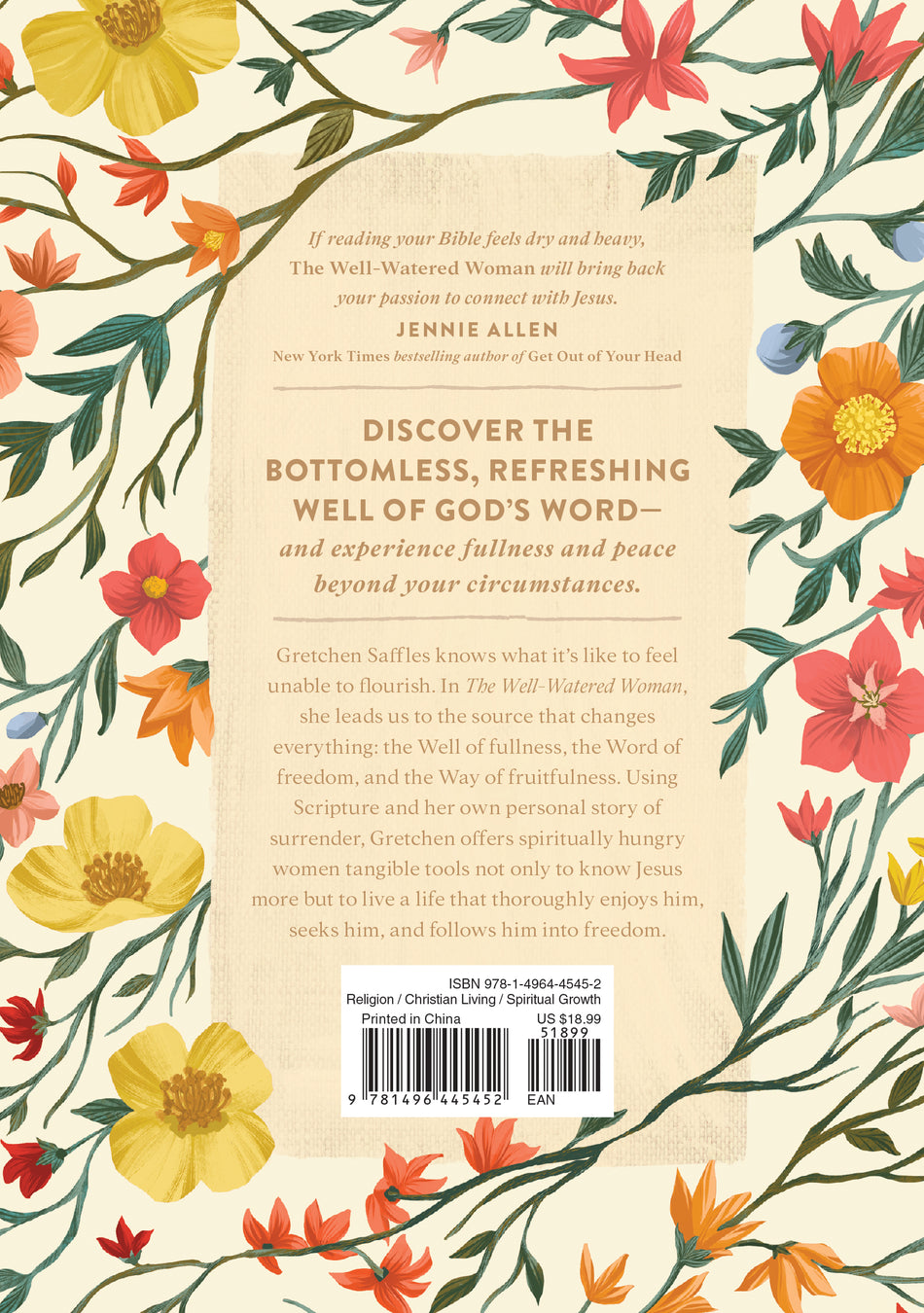 The Well-Watered Woman by Tyndale, product view 2