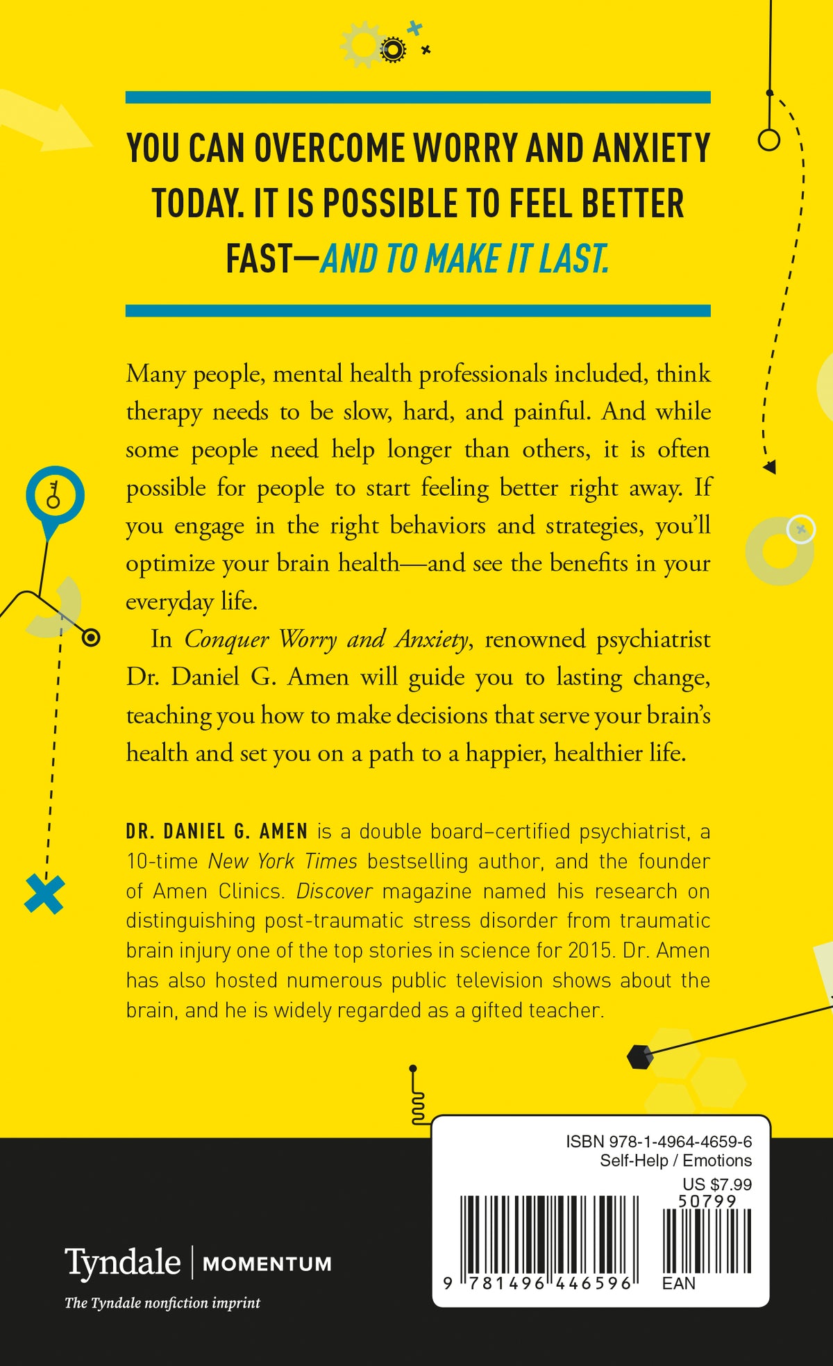 Conquer Worry and Anxiety by Tyndale, product view 2