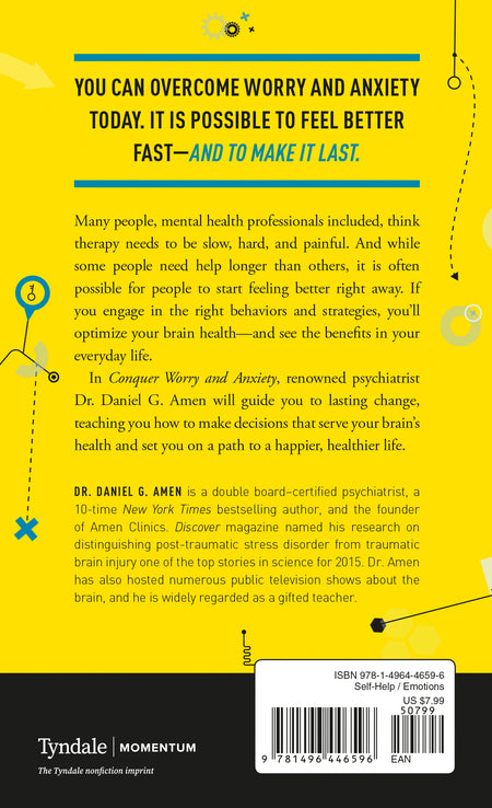 Conquer Worry and Anxiety by Tyndale, product view 2