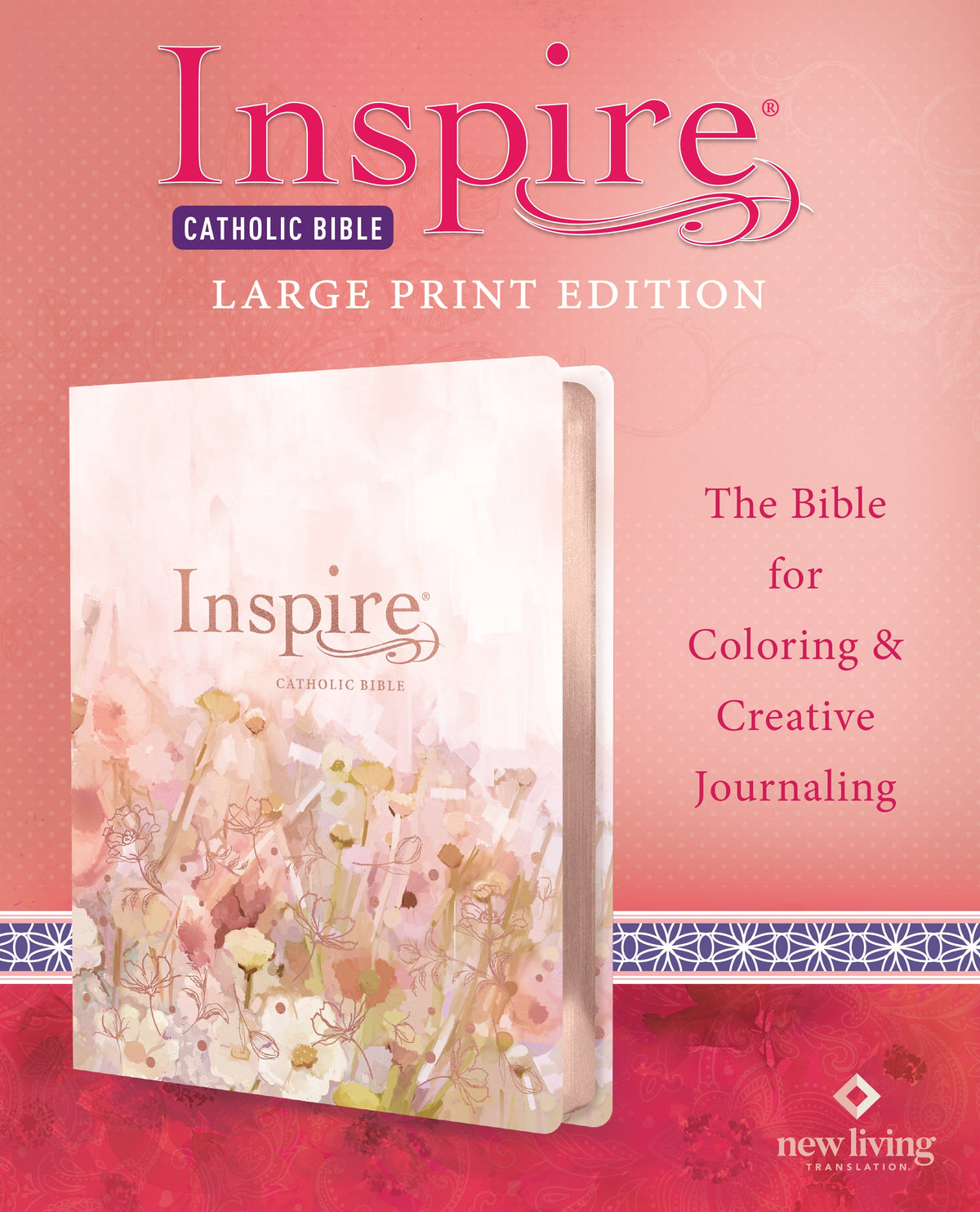 Inspire Catholic Bible NLT Large Print by Tyndale