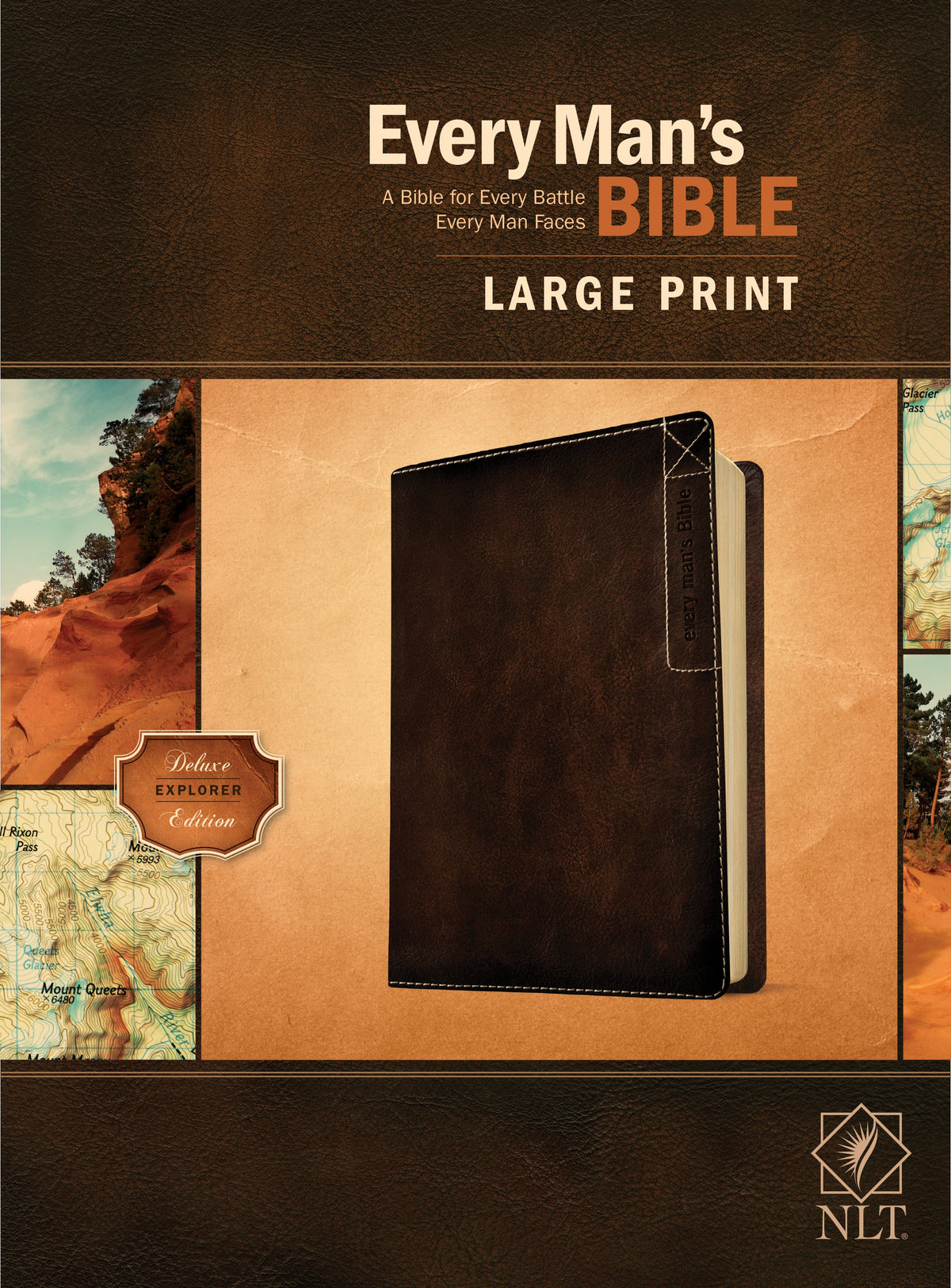 Every Man's Bible NLT, Large Print by Tyndale
