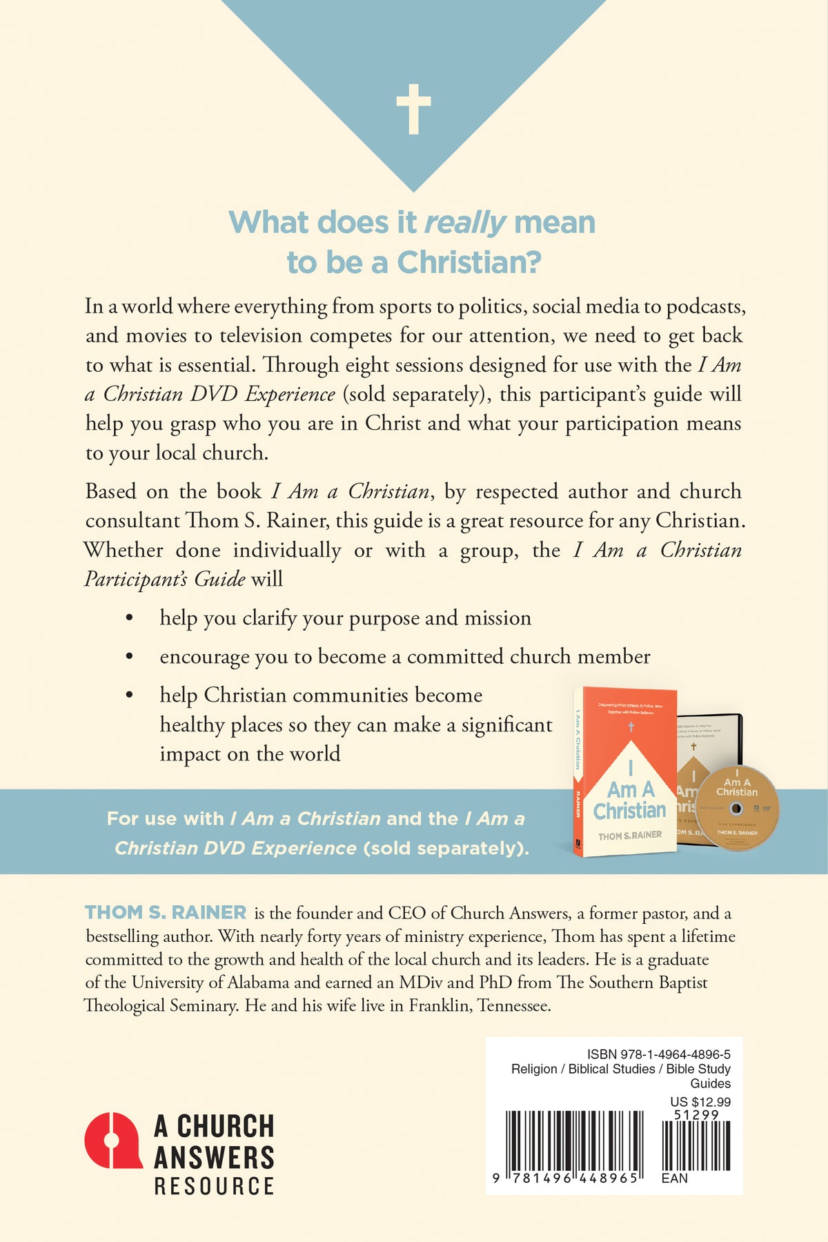 I Am a Christian Participant’s Guide by Tyndale, product view 2