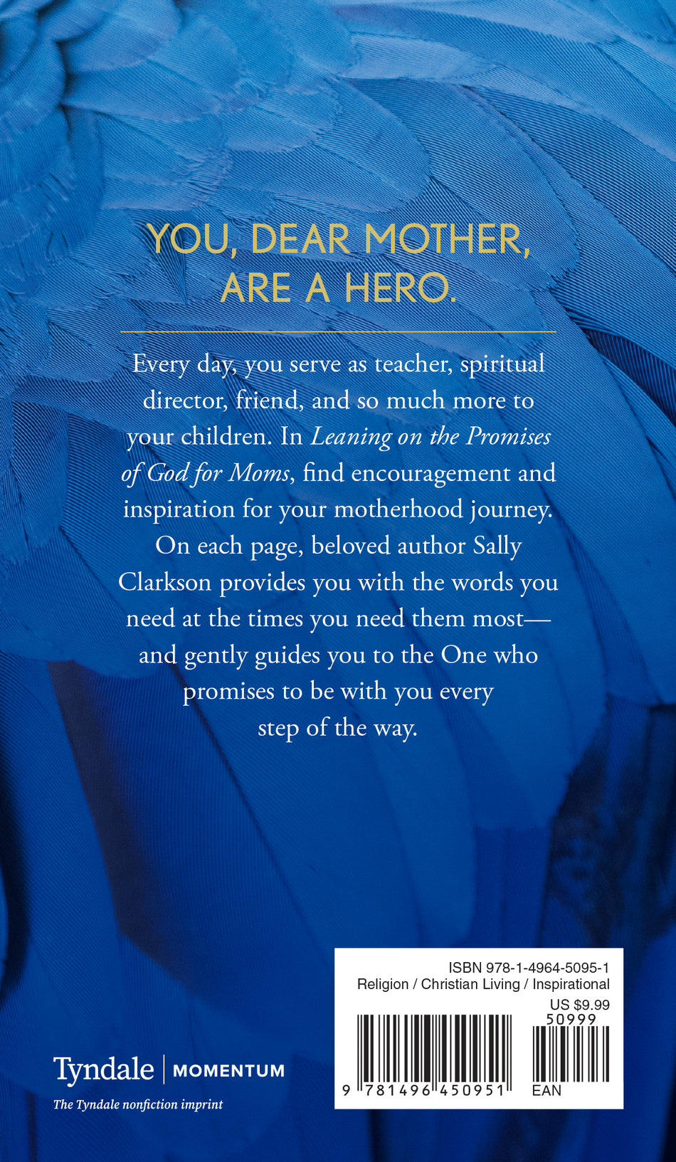 Leaning on the Promises of God for Moms by Tyndale, product view 2