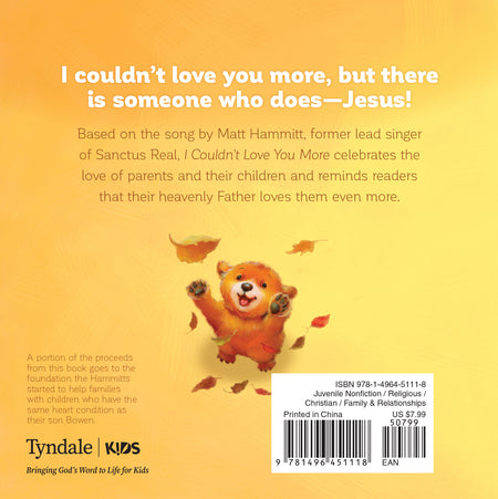 I Couldn't Love You More by Tyndale, product view 2