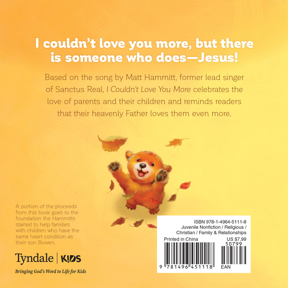 I Couldn't Love You More by Tyndale, product view 2
