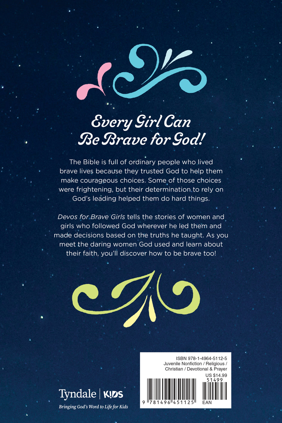 Devos for Brave Girls by Tyndale, product view 2