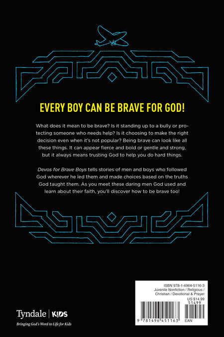 Devos for Brave Boys by Tyndale, product view 2