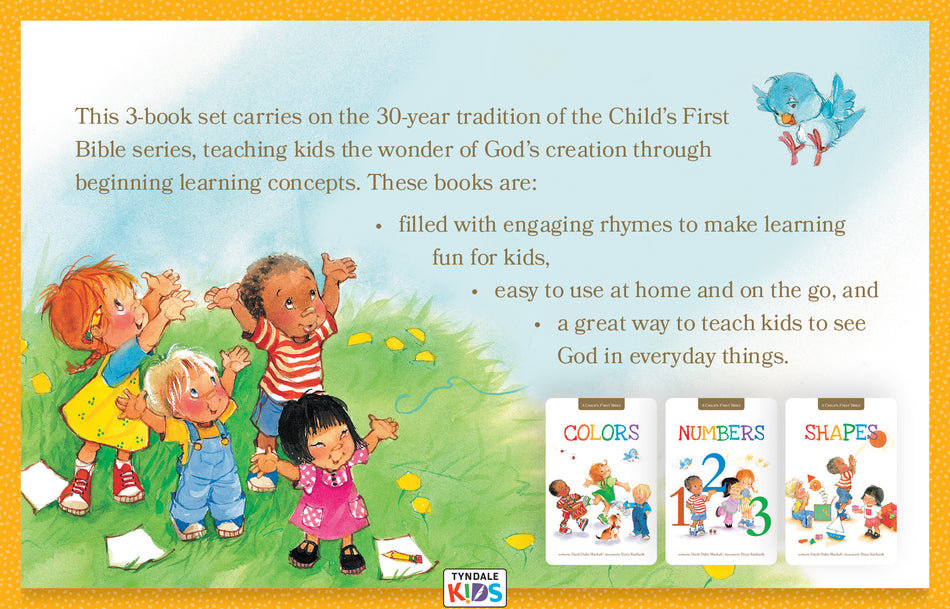 A Child’s First Bible Learn with Me Set with Carrying Case by Tyndale, product view 2