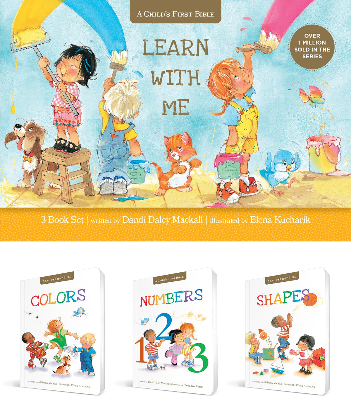 A Child’s First Bible Learn with Me Set with Carrying Case by Tyndale