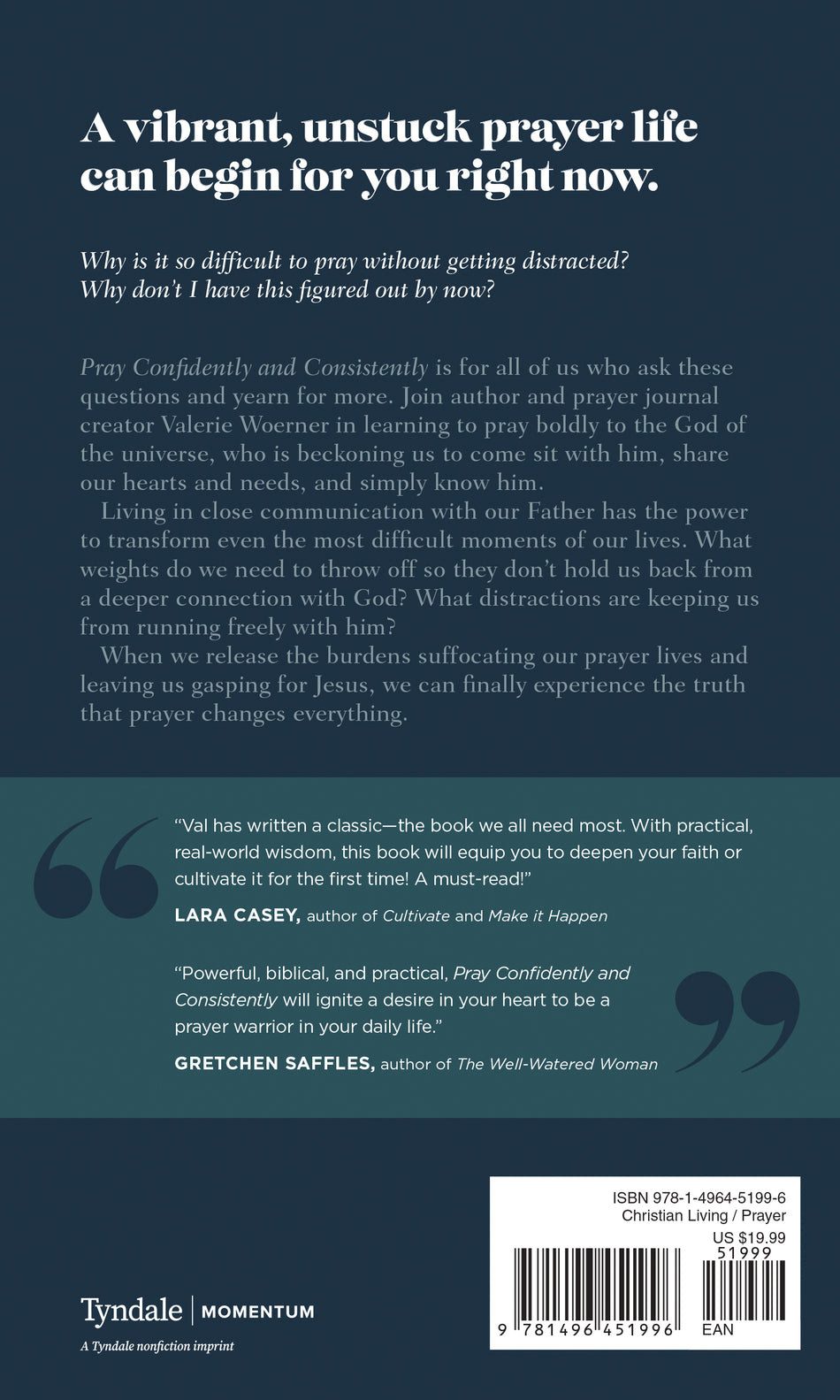Pray Confidently and Consistently by Tyndale, product view 2