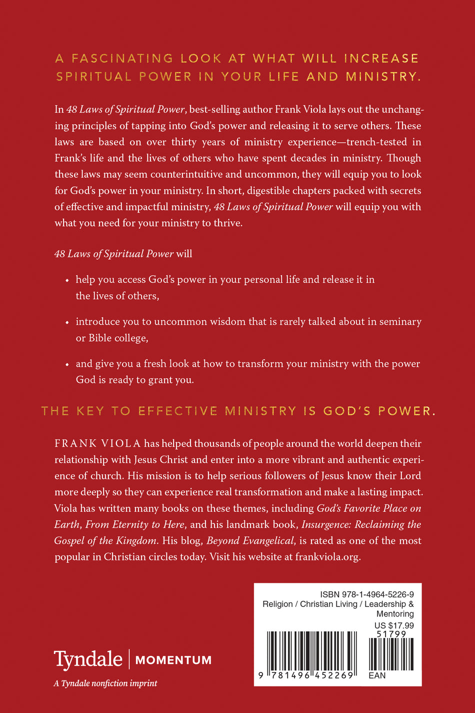 48 Laws of Spiritual Power by Tyndale, product view 2