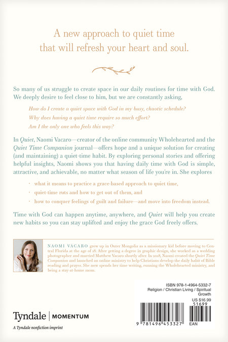Quiet by Tyndale, product view 2
