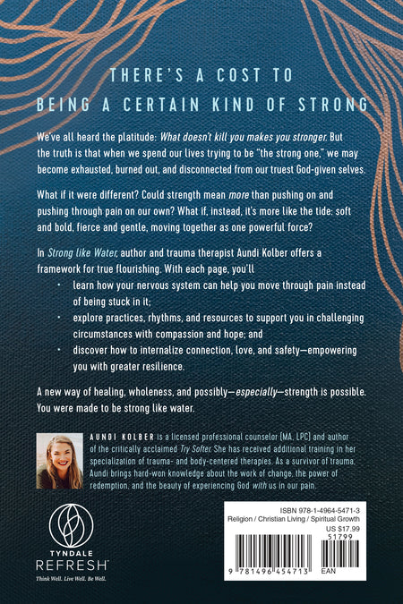 Strong like Water by Tyndale, product view 2