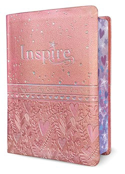 Inspire Bible for Girls NLT - Pink or Blue