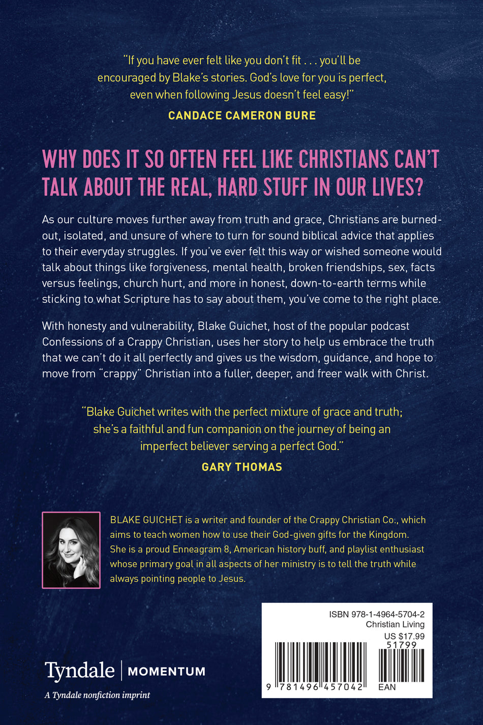 Confessions of a Crappy Christian by Tyndale, product view 2