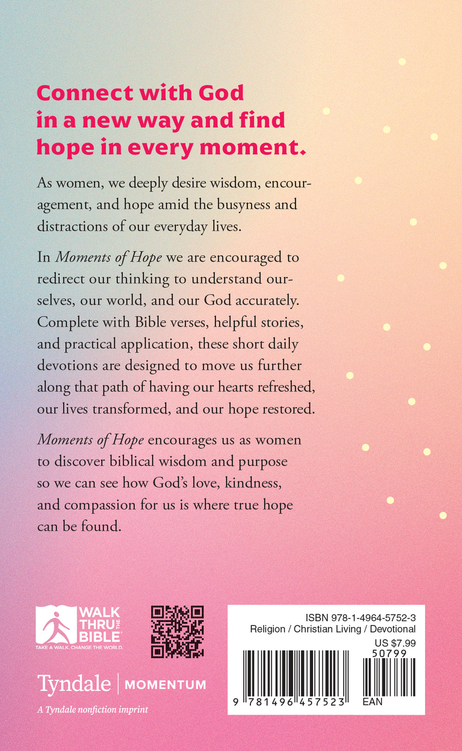 Moments of Hope by Tyndale, product view 2