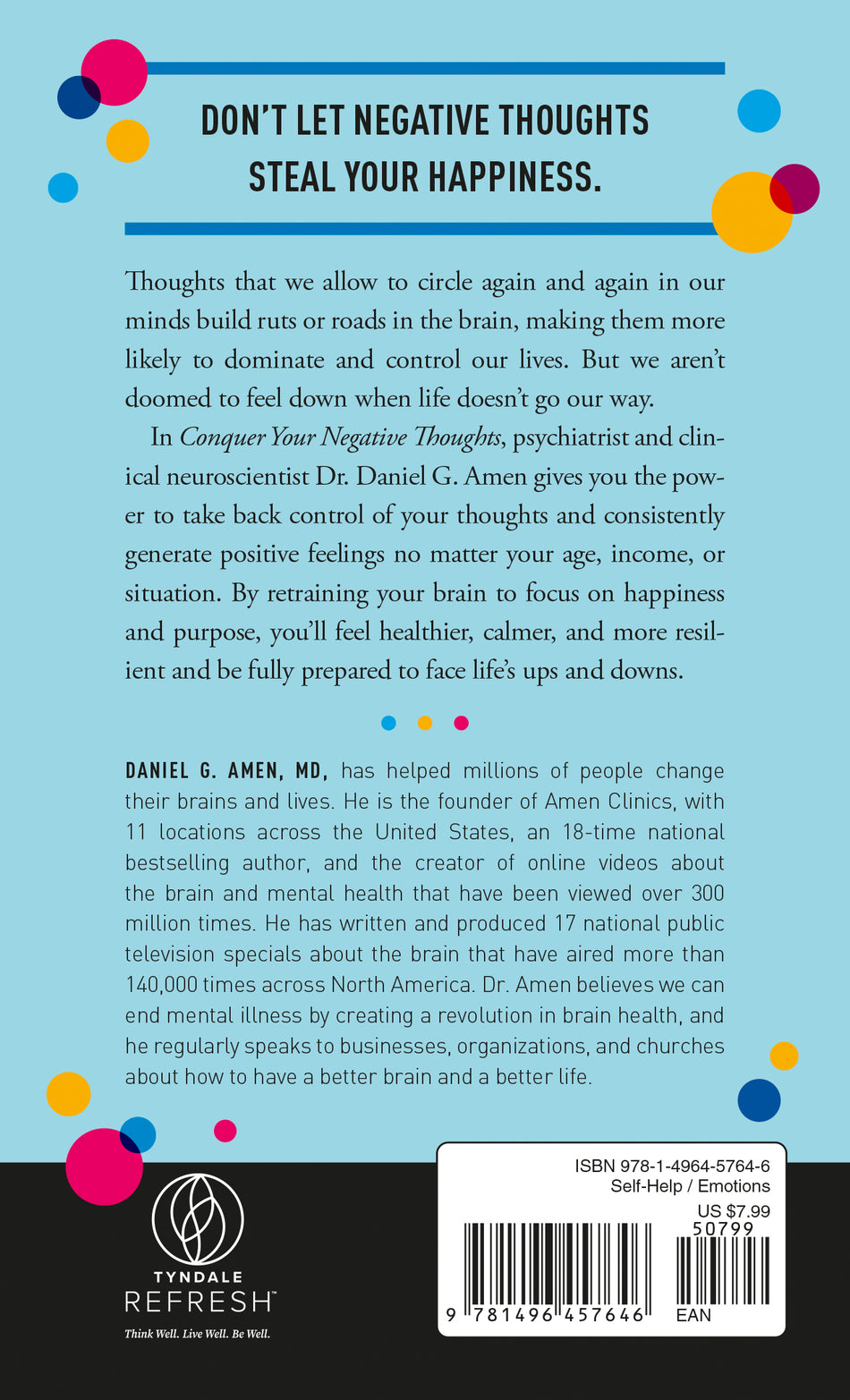 Conquer Your Negative Thoughts by Tyndale, product view 2