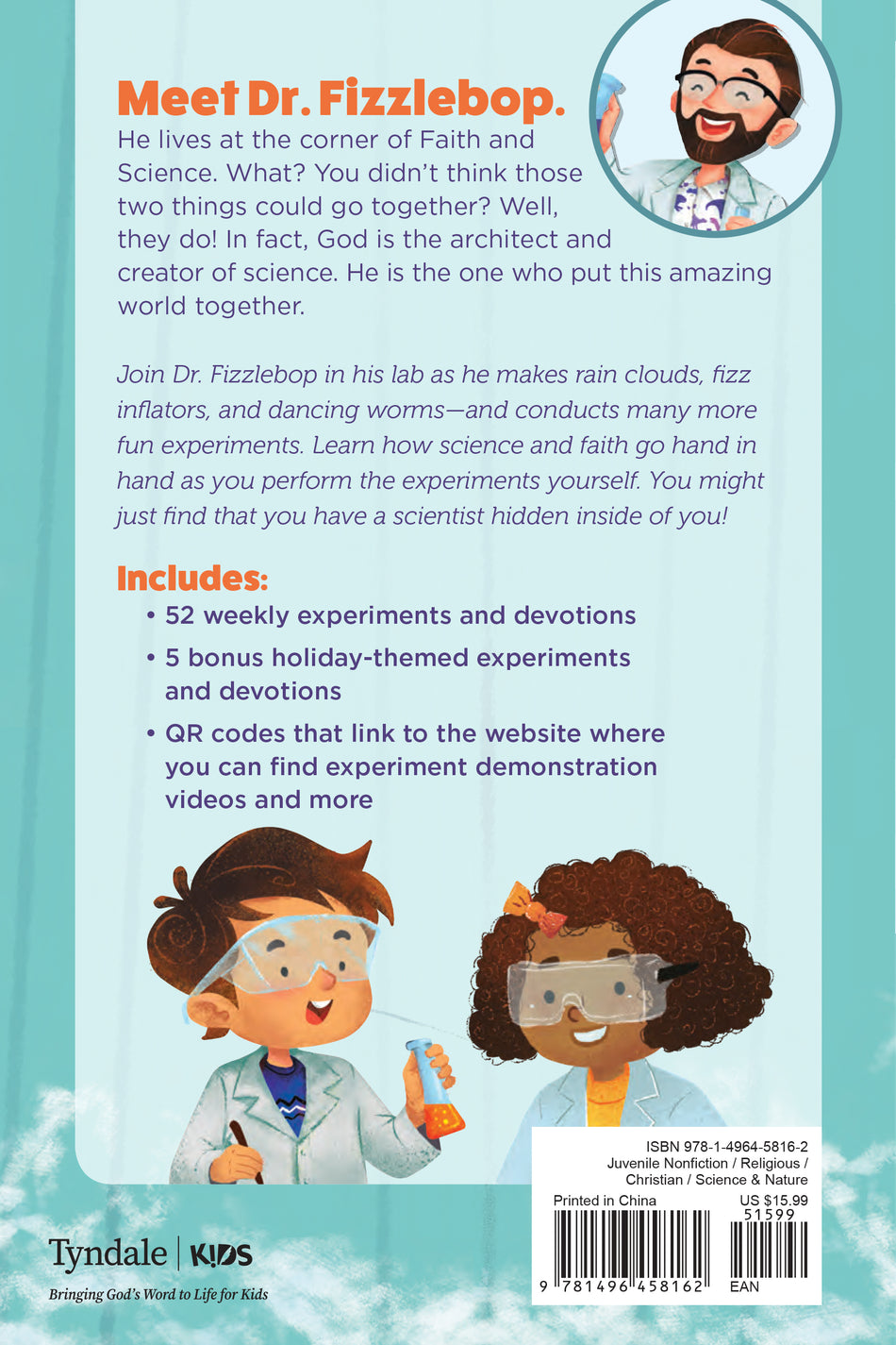 Faith and Science with Dr. Fizzlebop by Tyndale, product view 2