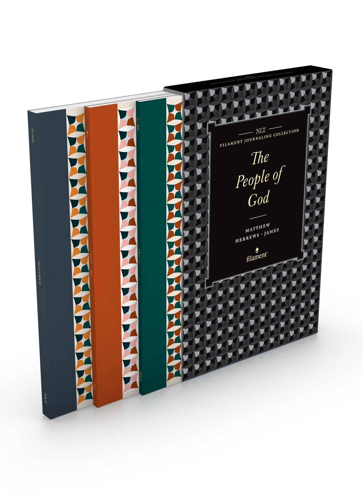 NLT Filament Journaling Collection: The People of God Set; Matthew, Hebrews, and James by Tyndale