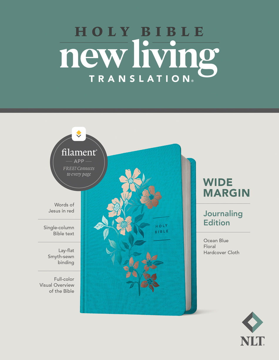 NLT Wide Margin Bible, Filament Enabled by Tyndale