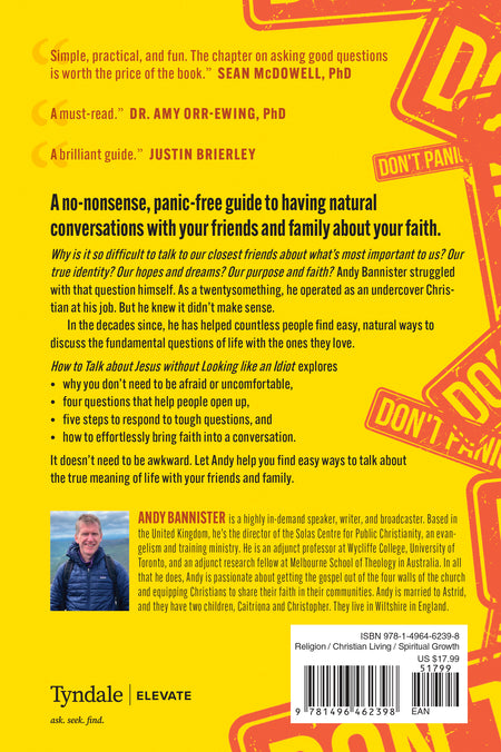 How to Talk about Jesus without Looking like an Idiot by Tyndale, product view 2