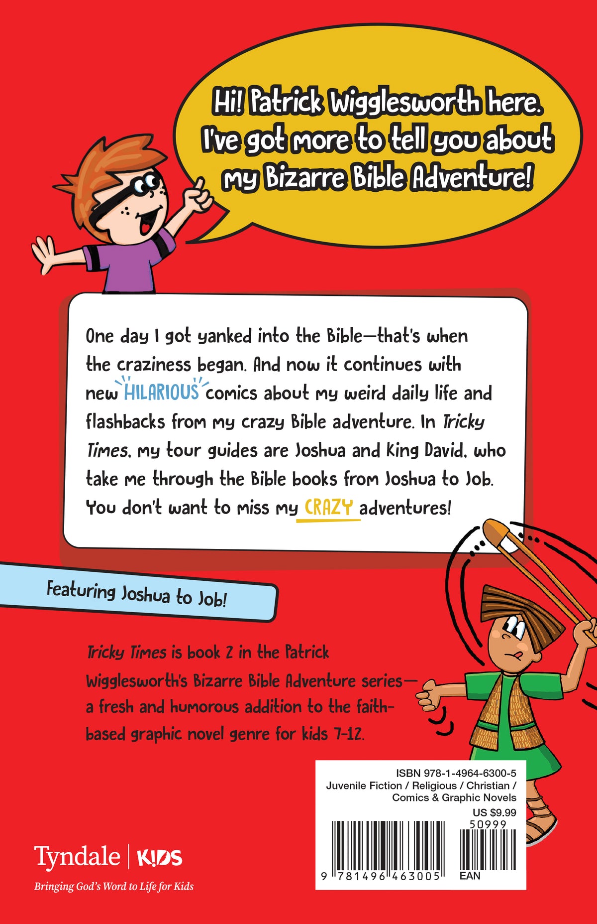 Tricky Times (Patrick Wigglesworth’s Bizarre Bible Adventure) by Tyndale, product view 2