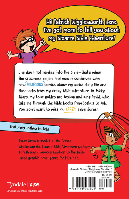 Tricky Times (Patrick Wigglesworth’s Bizarre Bible Adventure) by Tyndale, product view 2