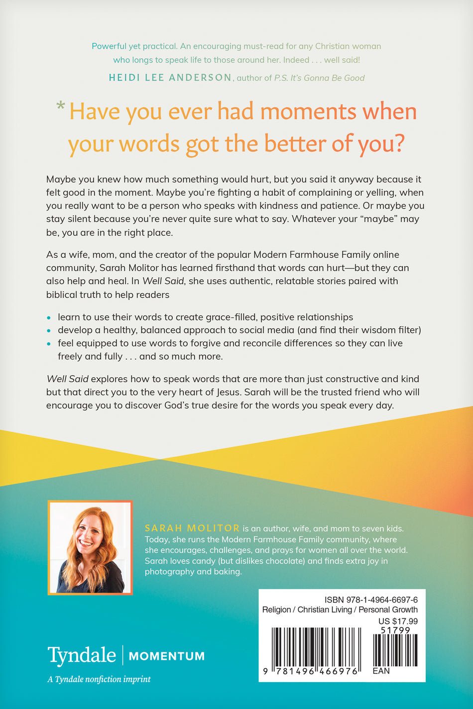 Well Said by Tyndale, product view 2