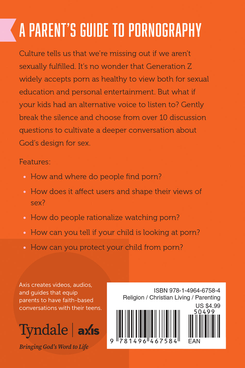A Parent’s Guide to Pornography (Axis) by Tyndale, product view 2