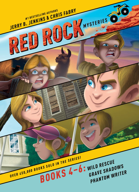 Red Rock Mysteries 3-Pack Books 4-6: Wild Rescue / Grave Shadows / Phantom Writer by Tyndale