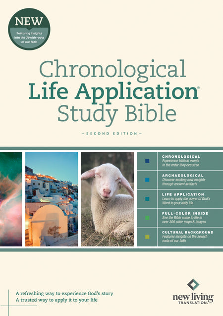 NLT Chronological Life Application Study Bible, Second Edition by Tyndale
