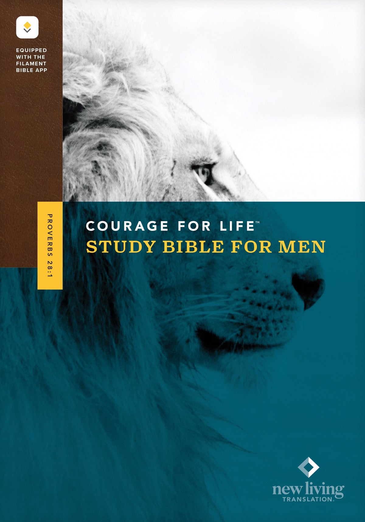 NLT Courage For Life Study Bible for Men by Tyndale