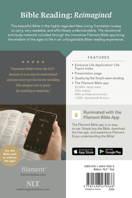 KJV Wide Margin Bible, Filament Enabled by Tyndale, product view 5
