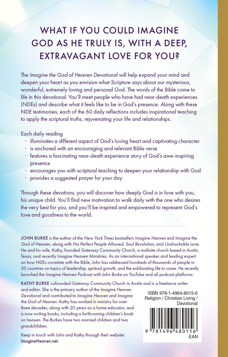 Imagine the God of Heaven Devotional by Tyndale, product view 2