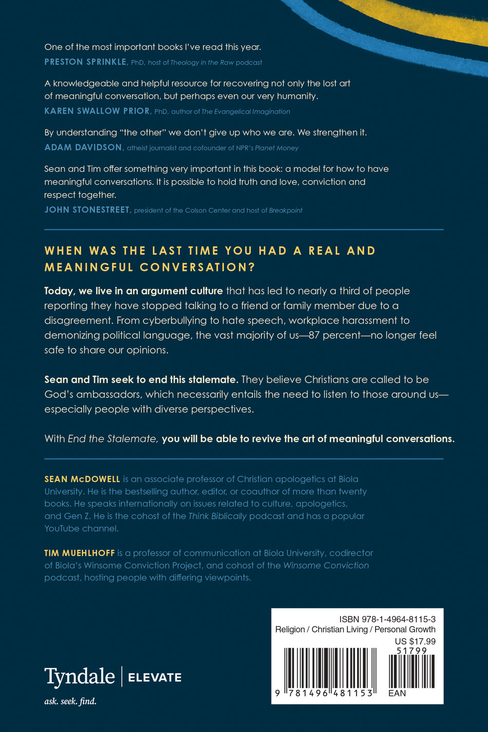 End the Stalemate by Tyndale, product view 2