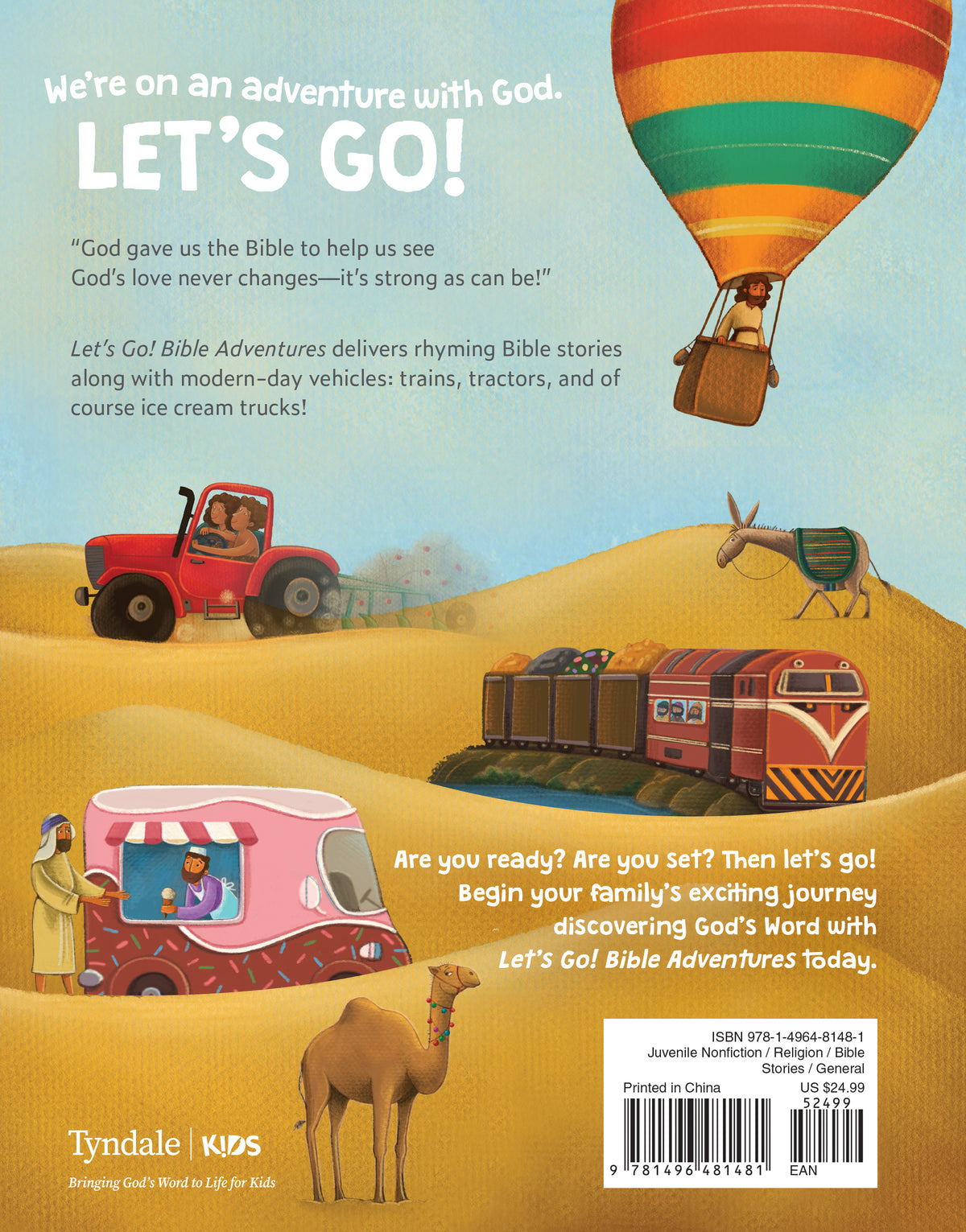 Let's Go! Bible Adventures by Tyndale, product view 2