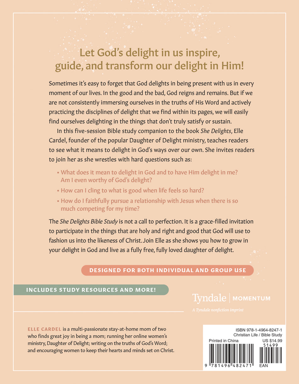 She Delights Bible Study by Tyndale, product view 2